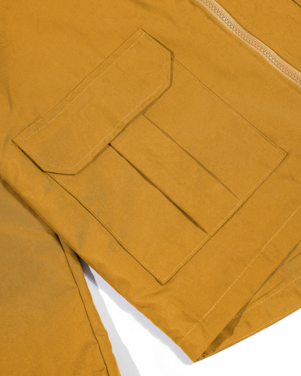 Komeru Mustard Taslan Jacket