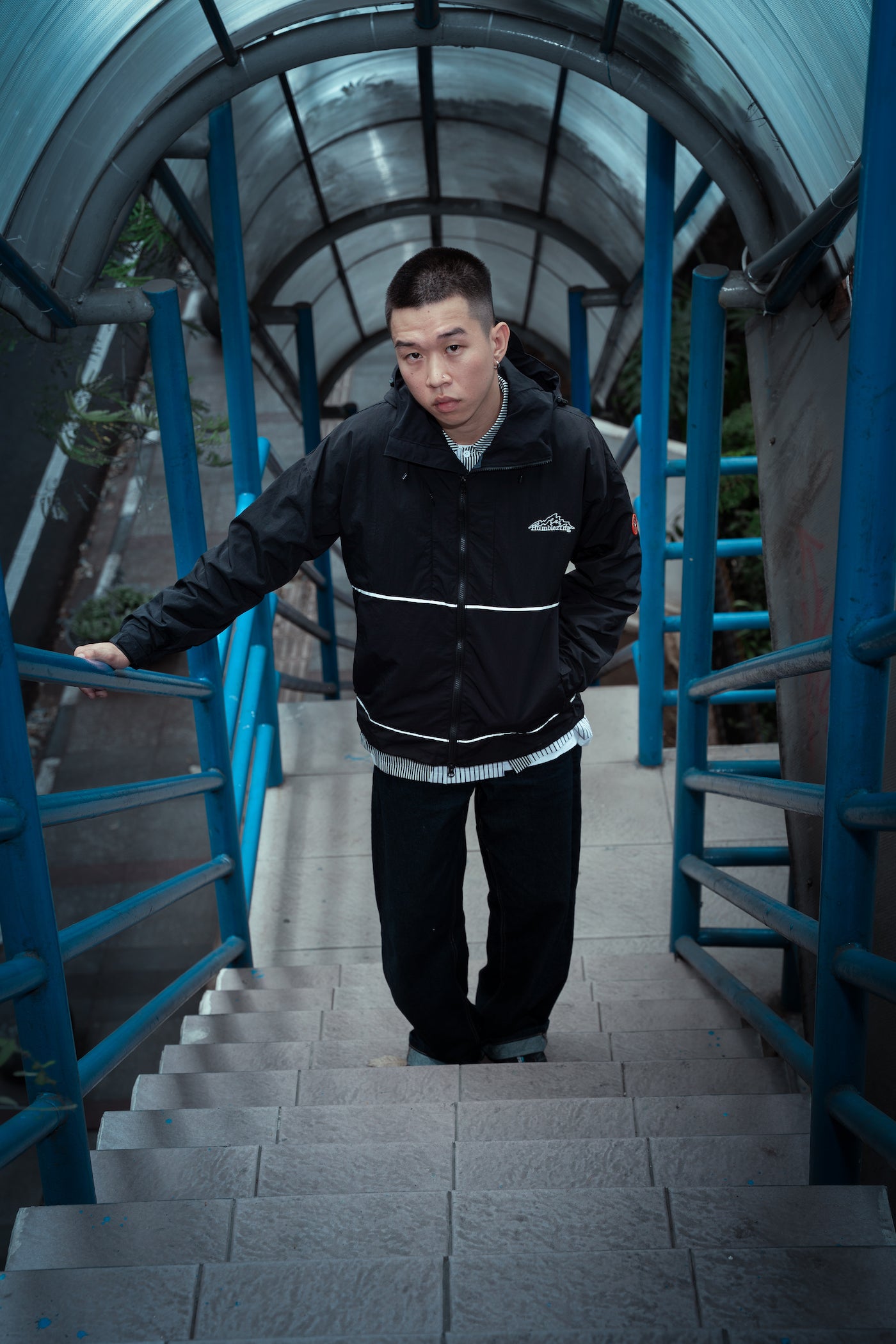 Travent Winbreaker Jacket Black
