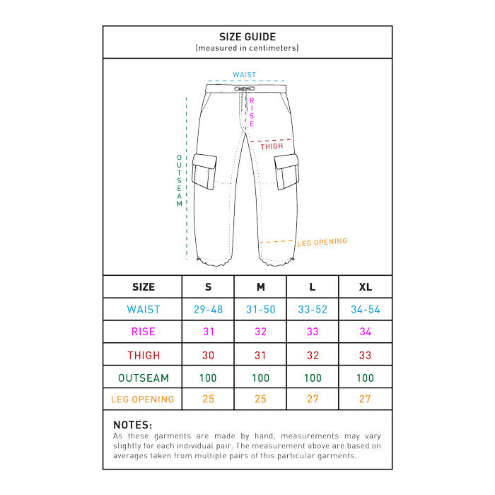 Rumble Baggy Pant Black