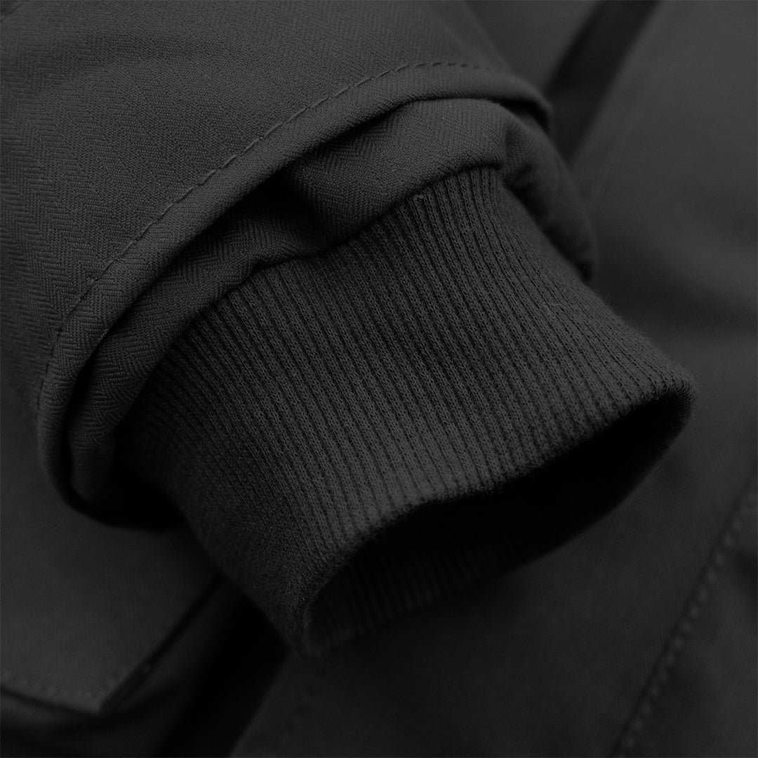 Rapunji Black Taslan Parka