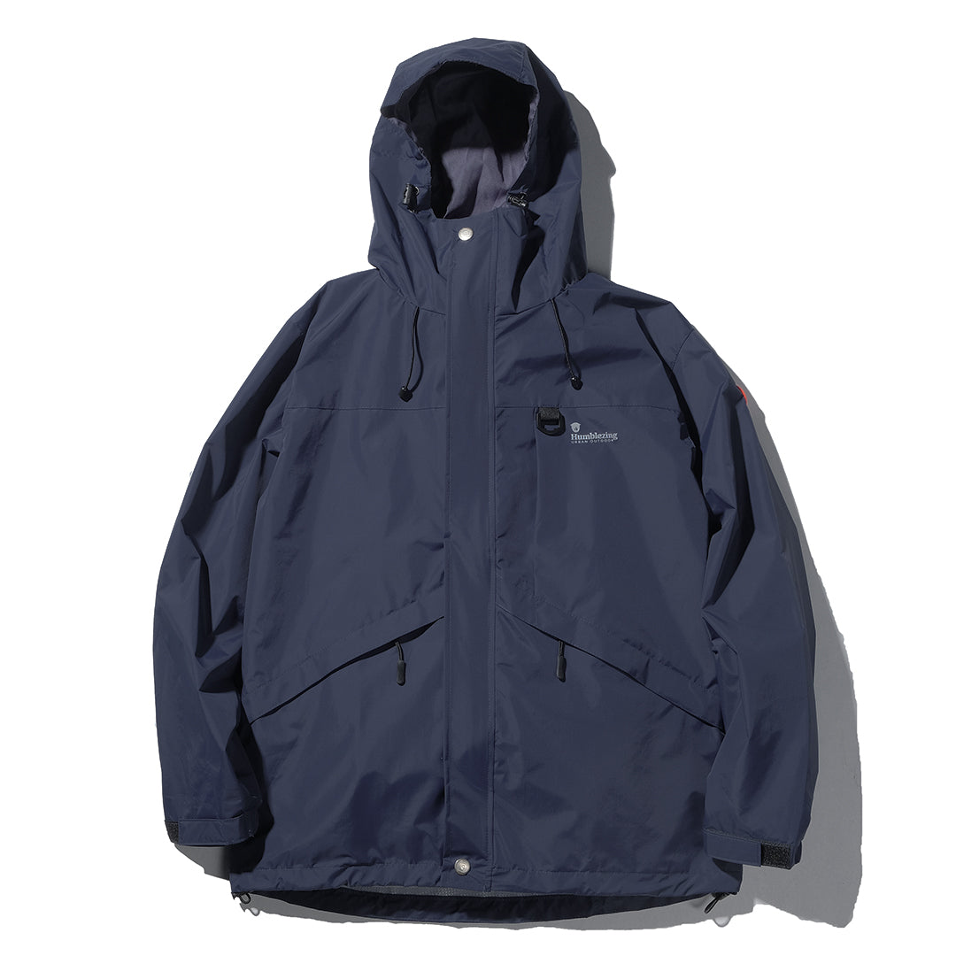 Yukon Navy Heavy Rain Jacket