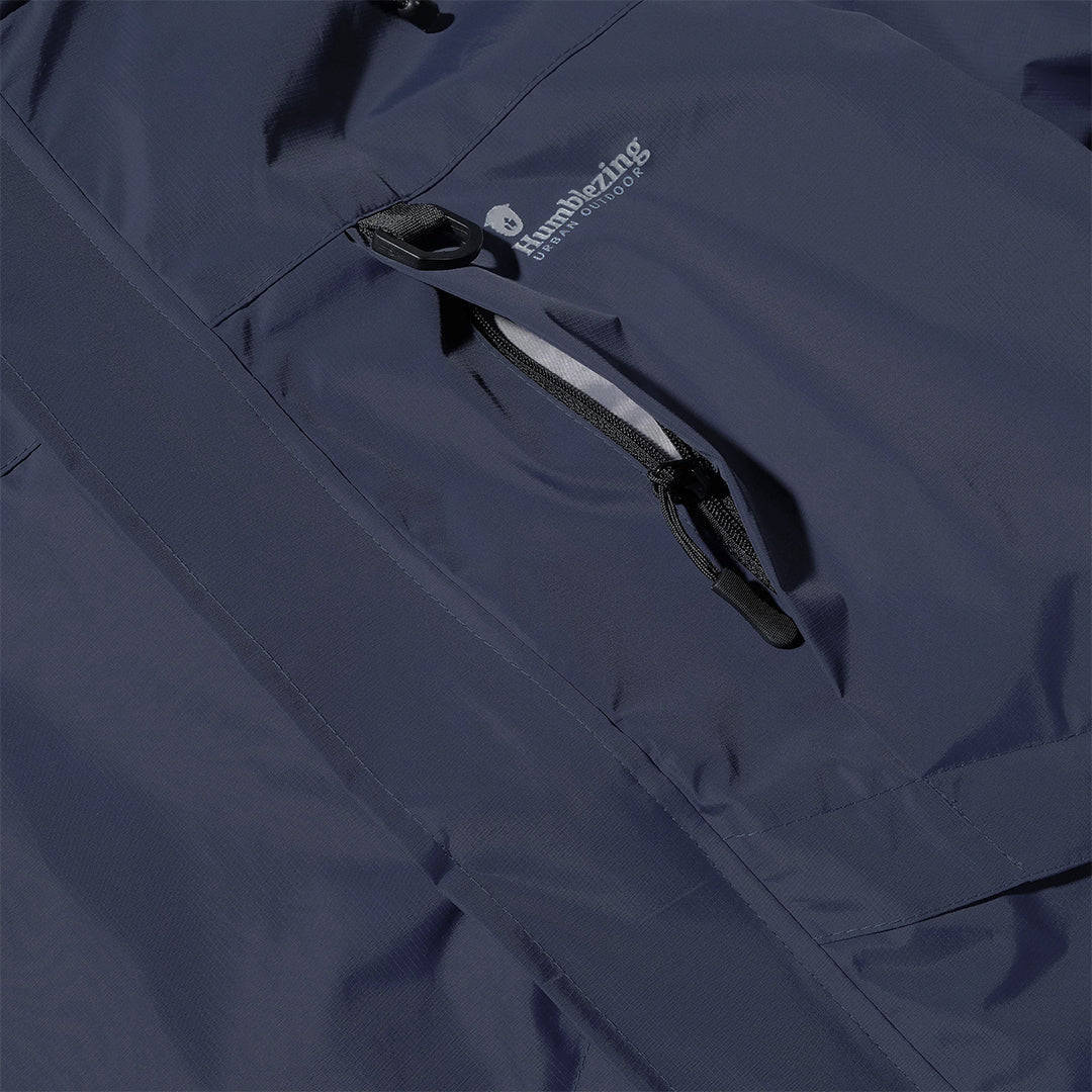 Yukon Navy Heavy Rain Jacket