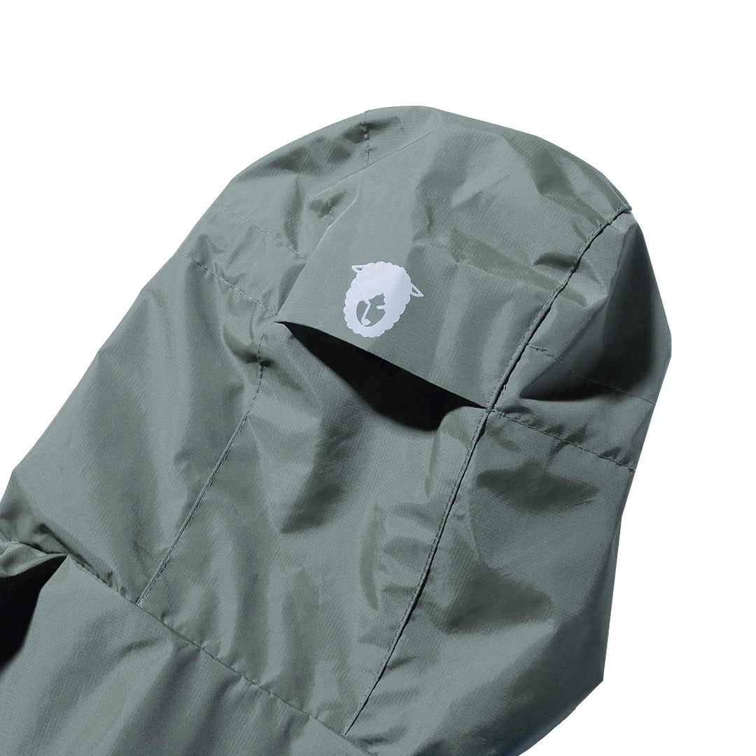 Yukon Gray Heavy Rain Jacket