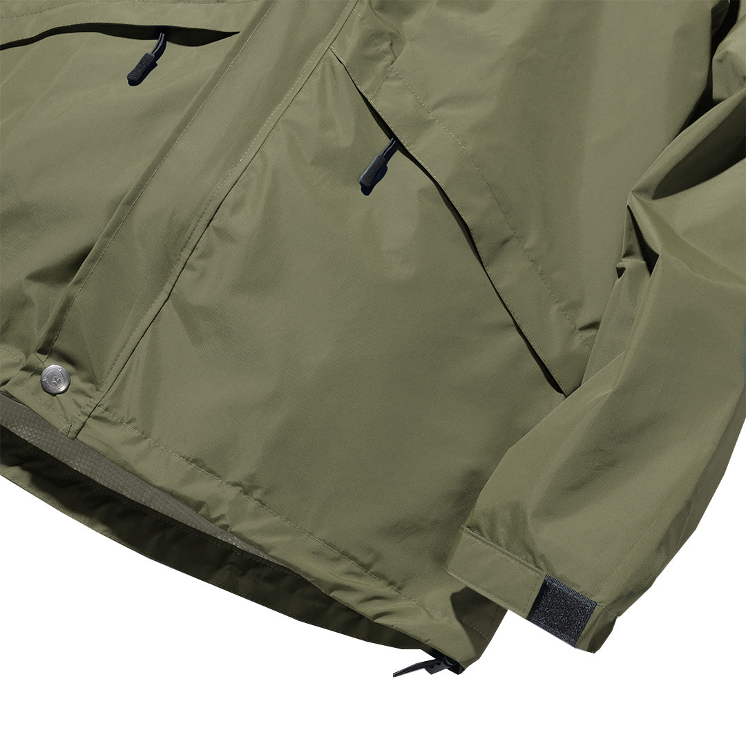 Yukon Olive Heavy Rain Jacket