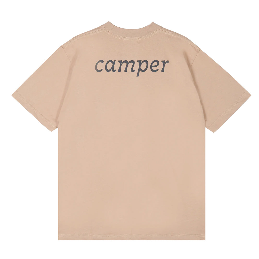 Frisbee T-shirt Beige