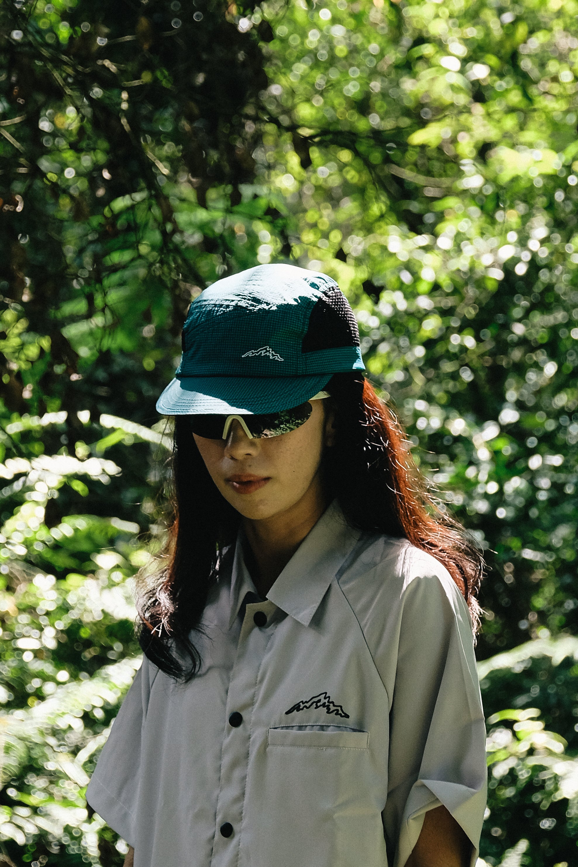 Pathfinder Multi Panel Green Cap