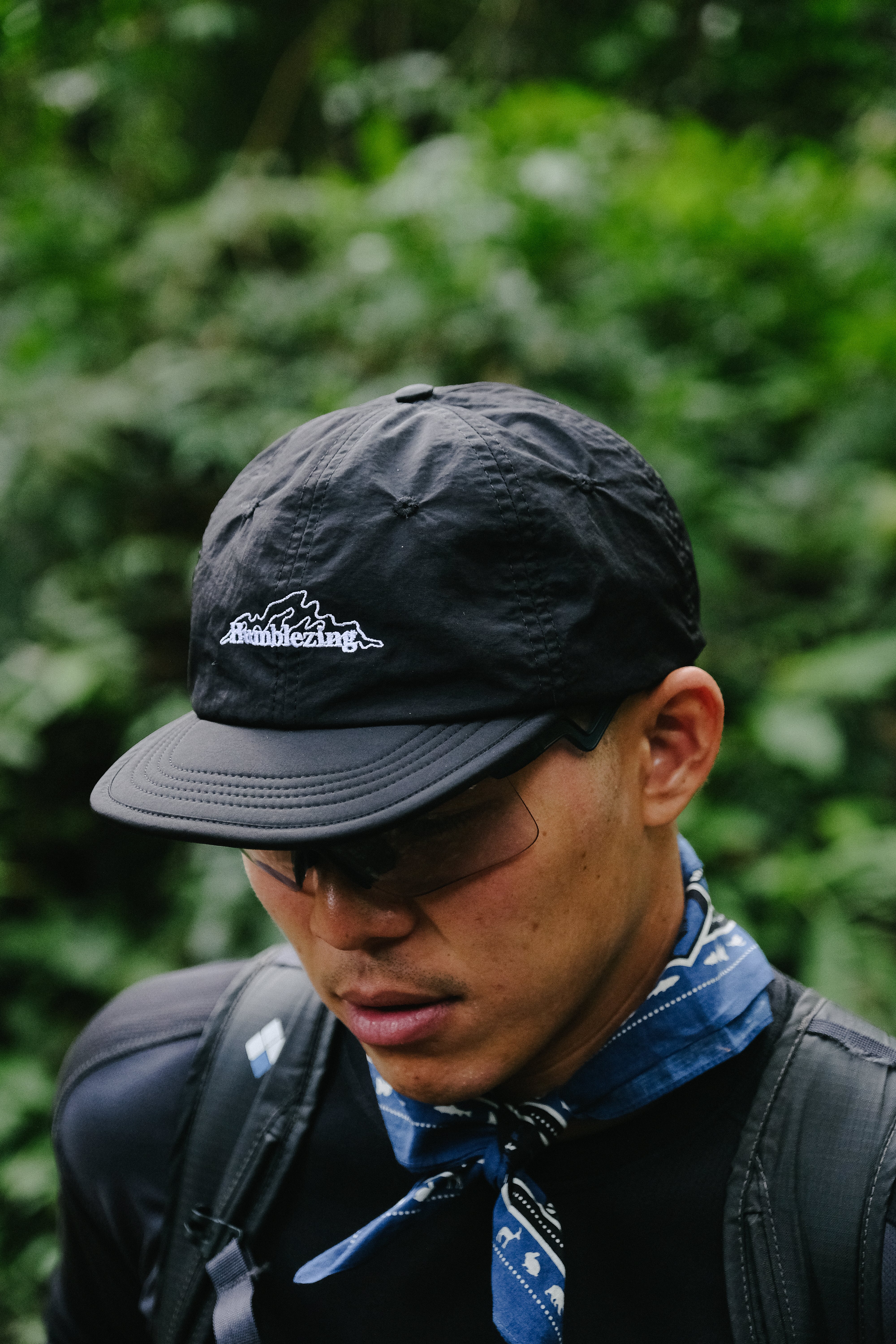 Camper 6 Panel Cap Black