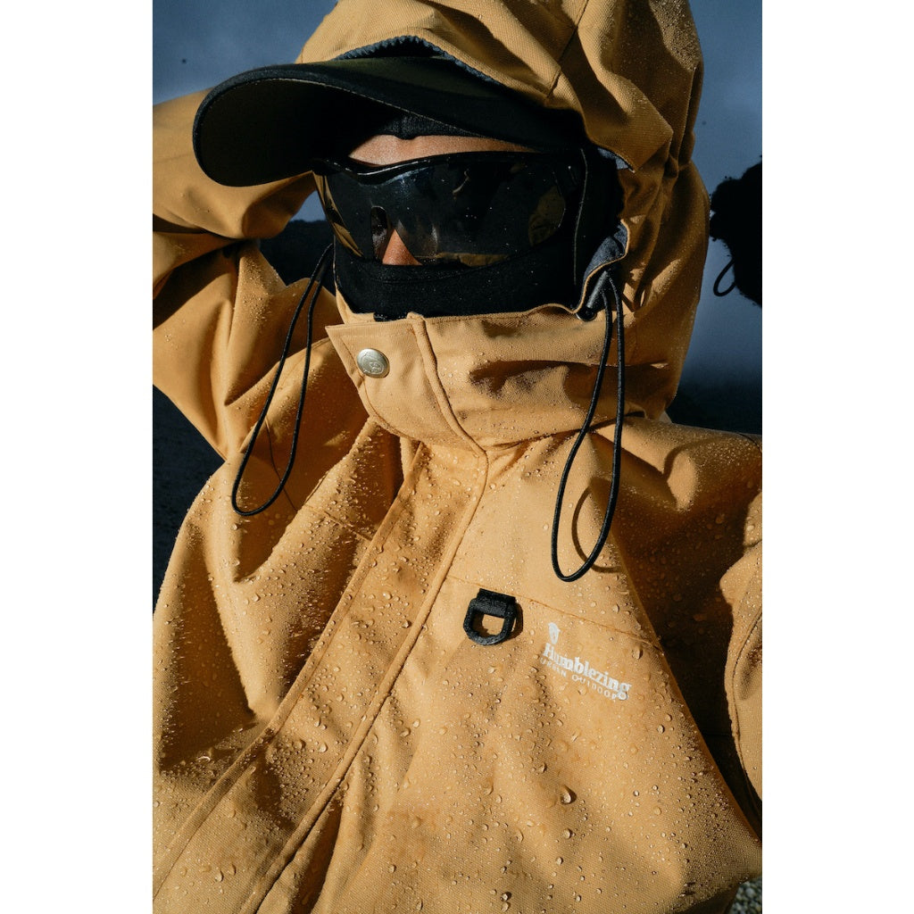 Yukon Mustard Heavy Rain Jacket