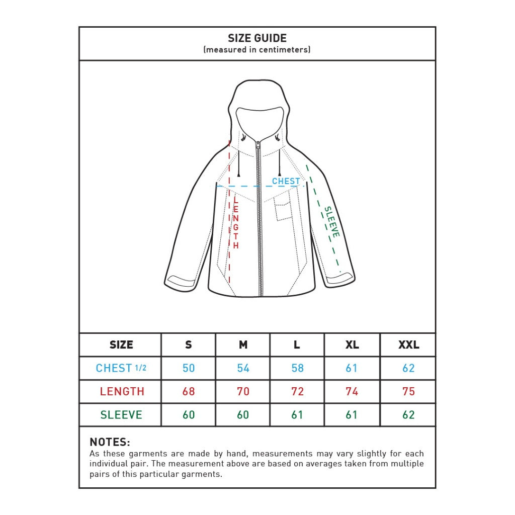 Yukon Forest Green Heavy Rain Jacket