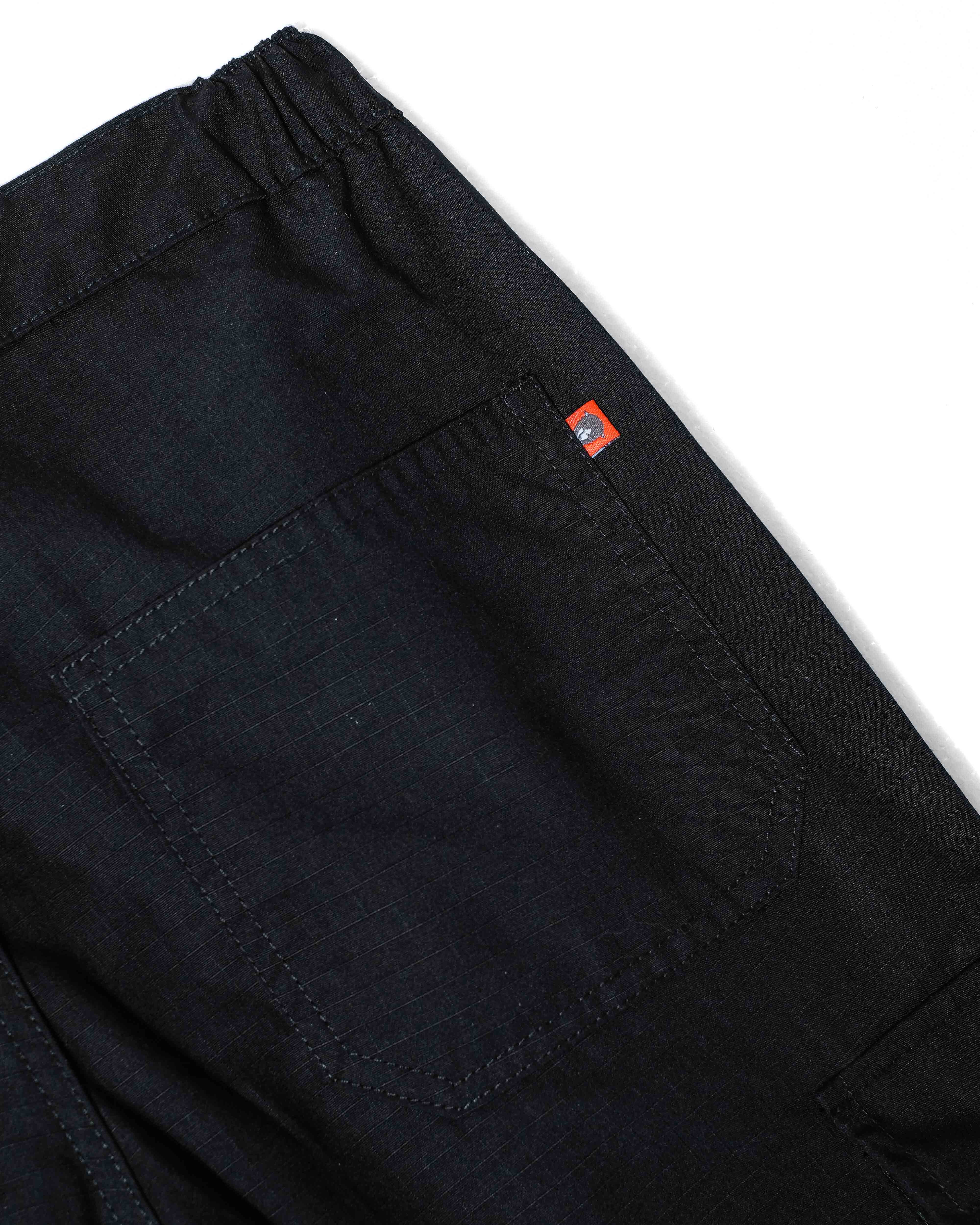 Compton Cargo Pants Black