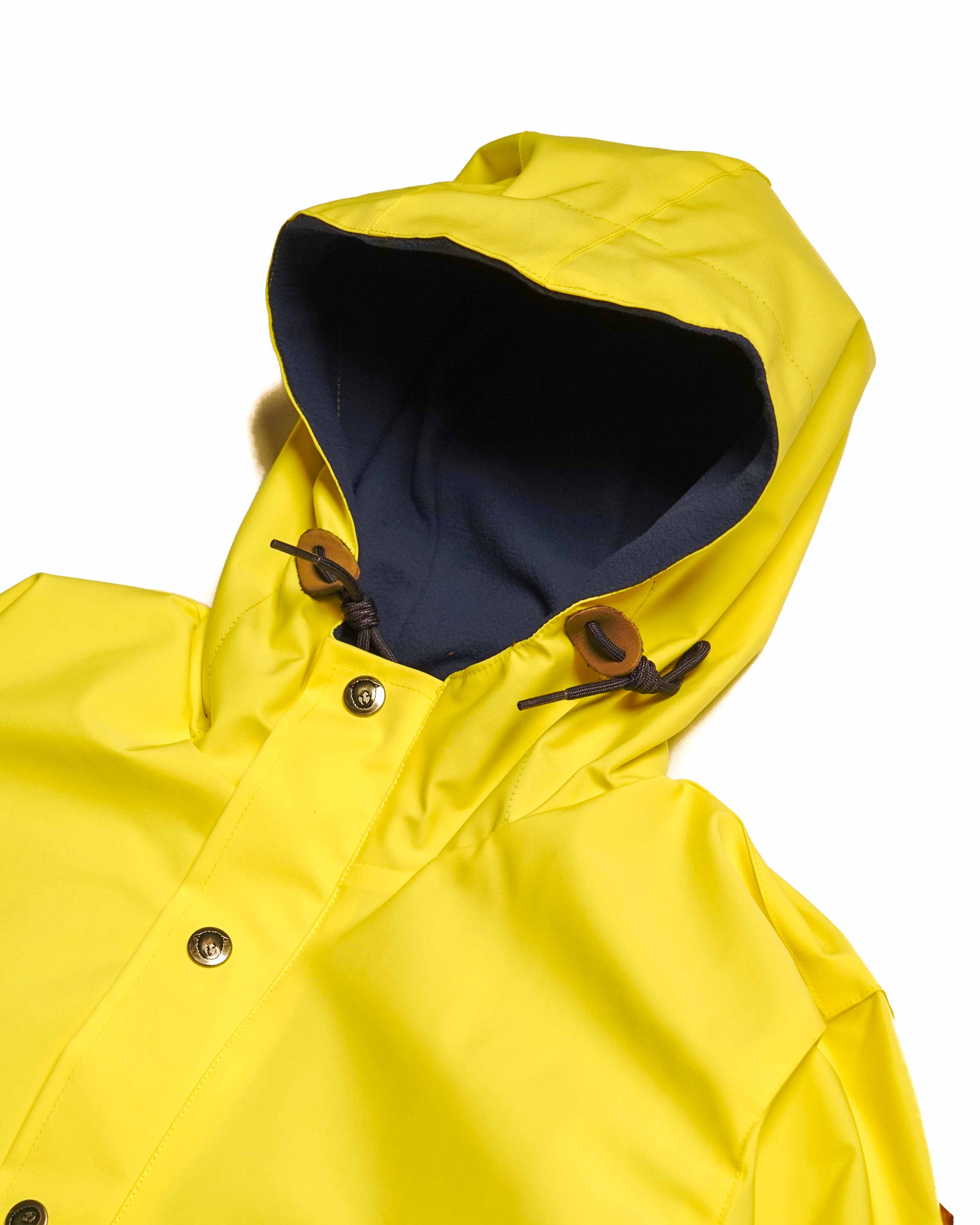 Rapunji Yellow Taslan Parka