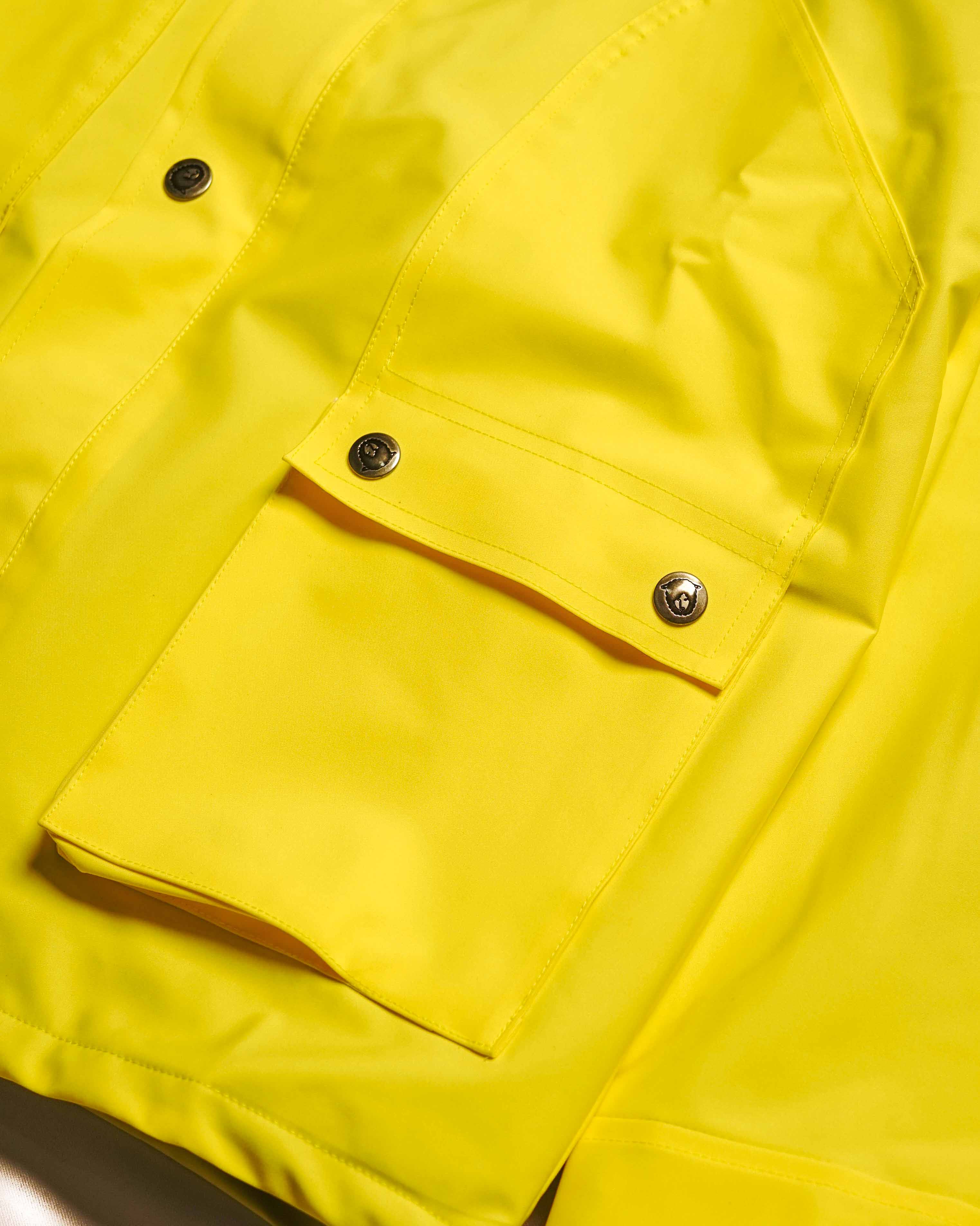 Rapunji Yellow Taslan Parka