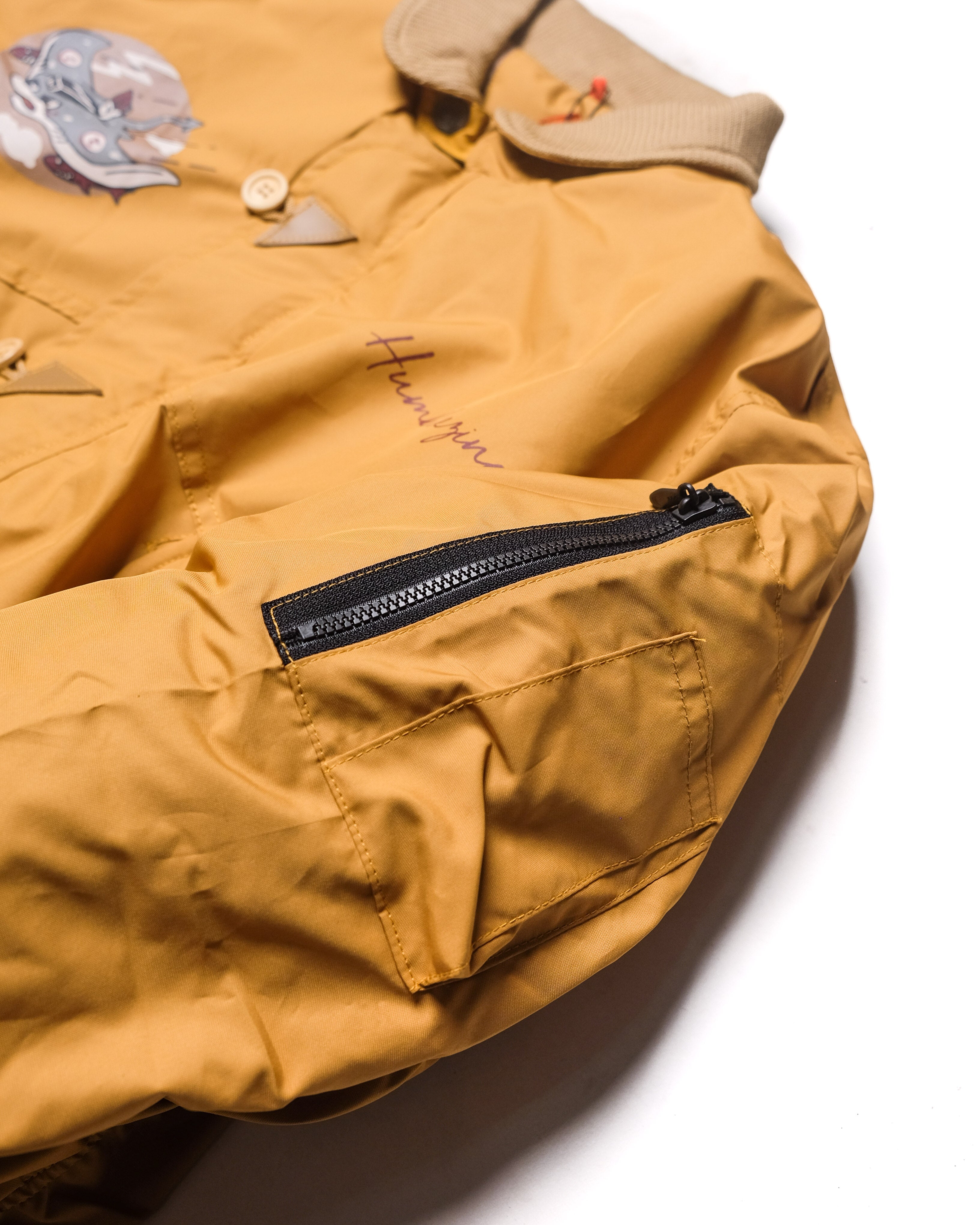 Manta Mustard Flying Jacket