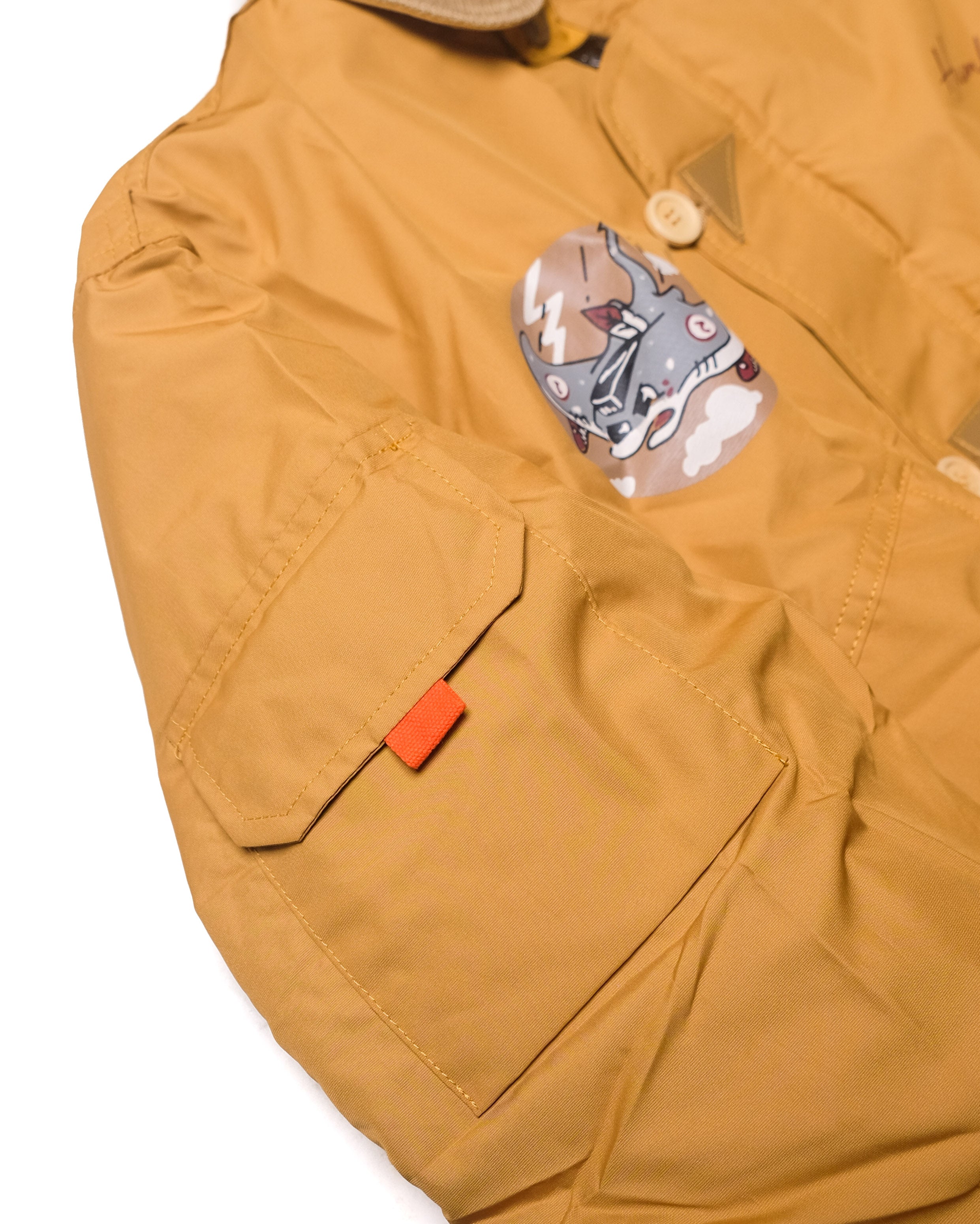 Manta Mustard Flying Jacket