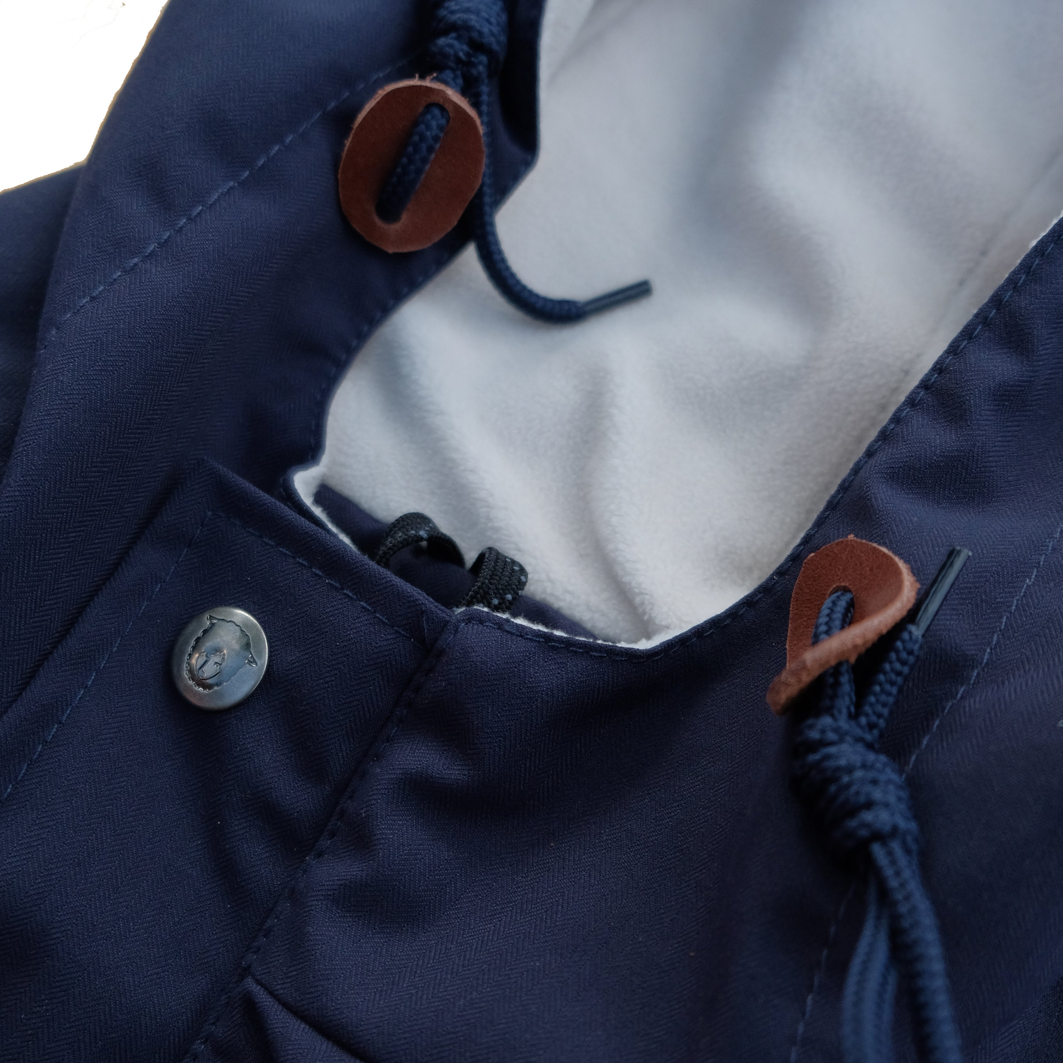 Rapunji Navy Taslan Parka