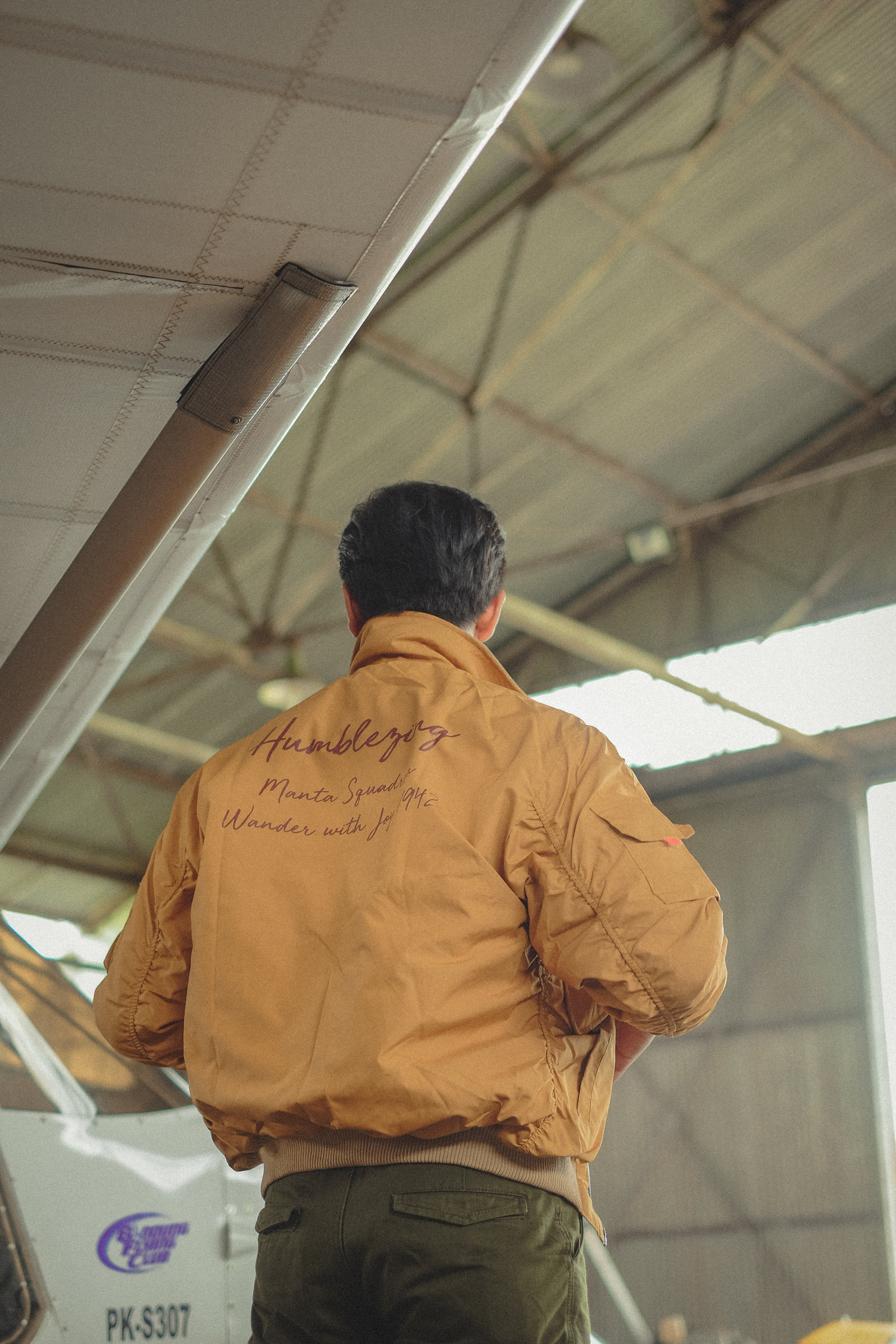 Manta Mustard Flying Jacket