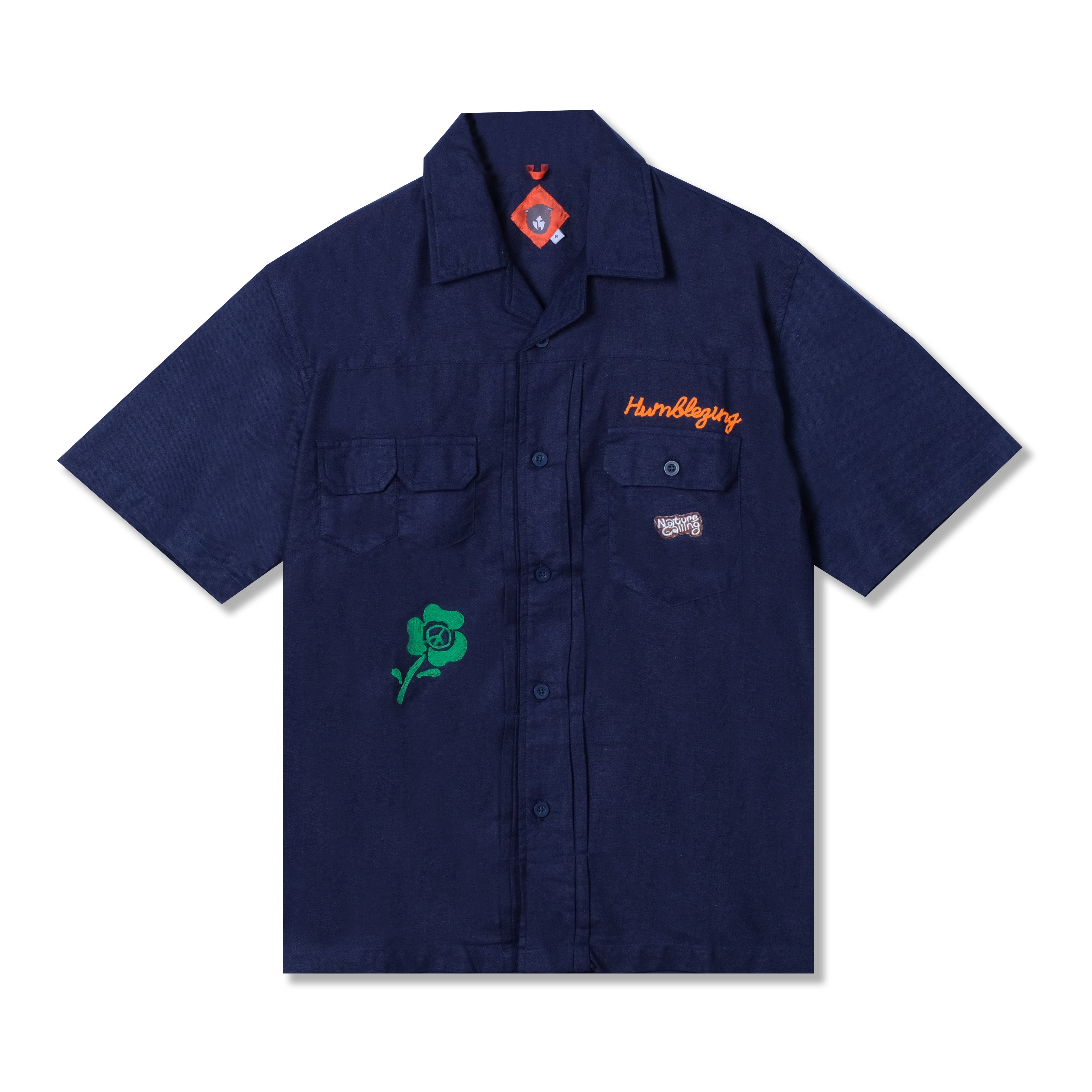 Jaco Trucker Shirt Navy – Humblezing