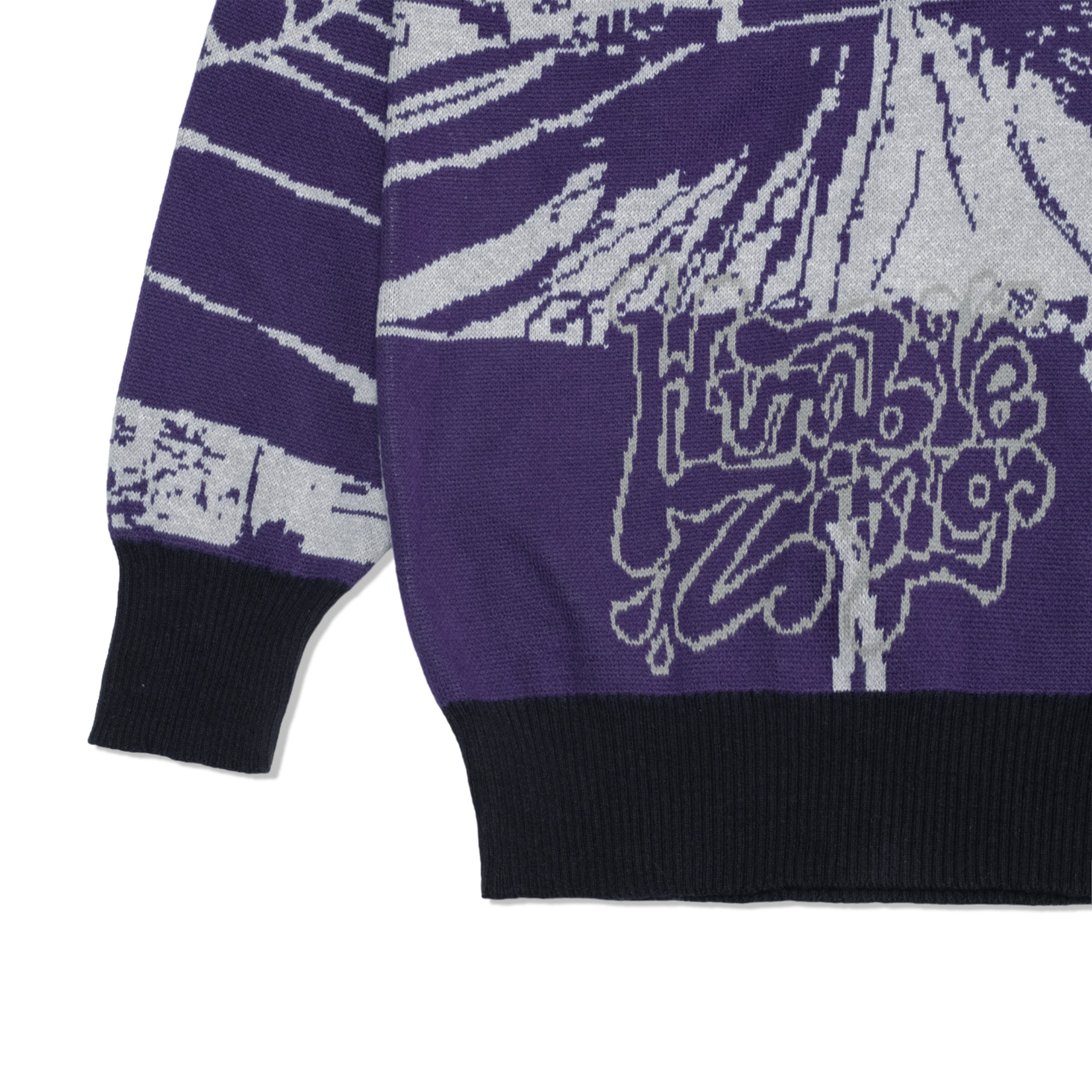 Cobweb Cardigan Purple