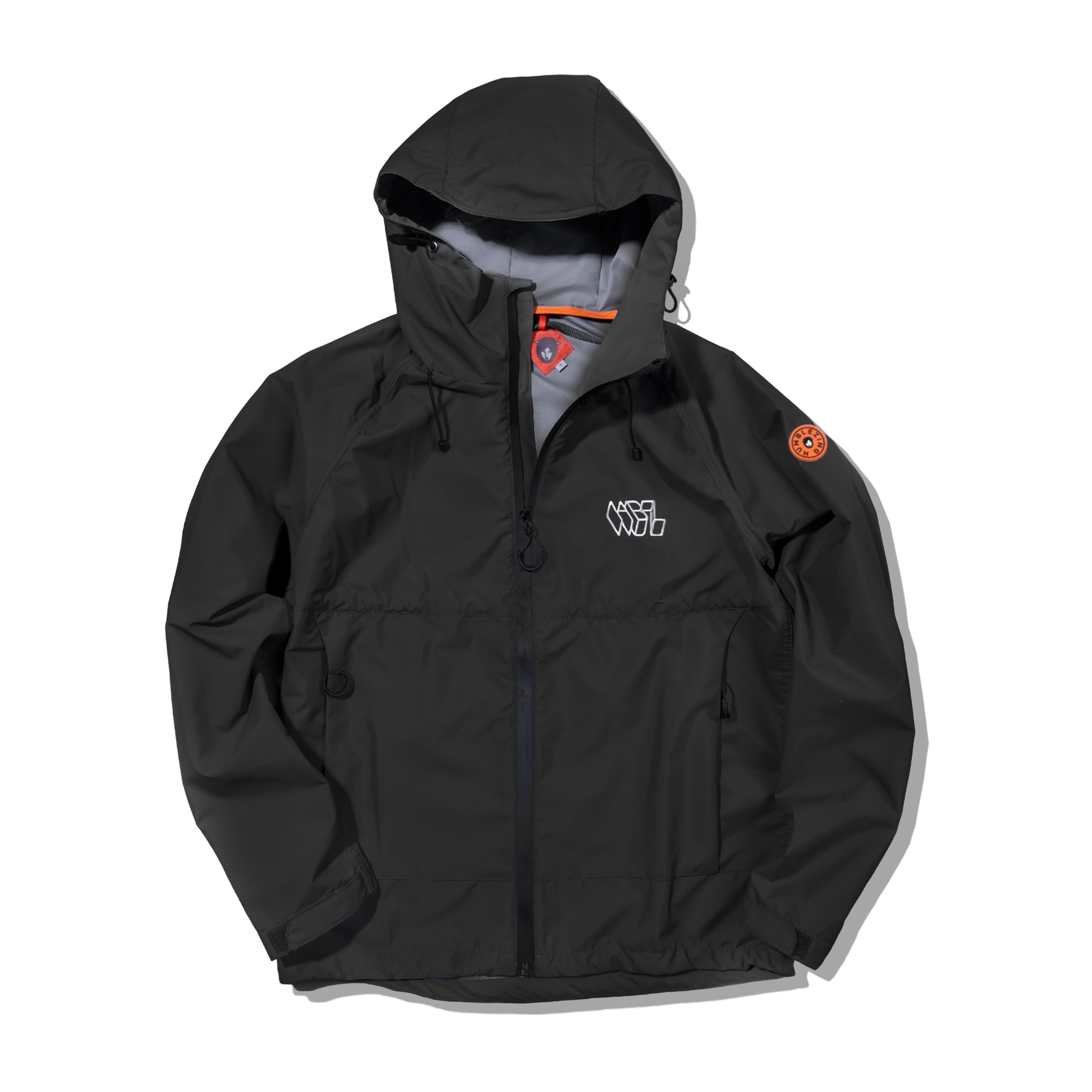 Yari 3L Black Technical Jacket