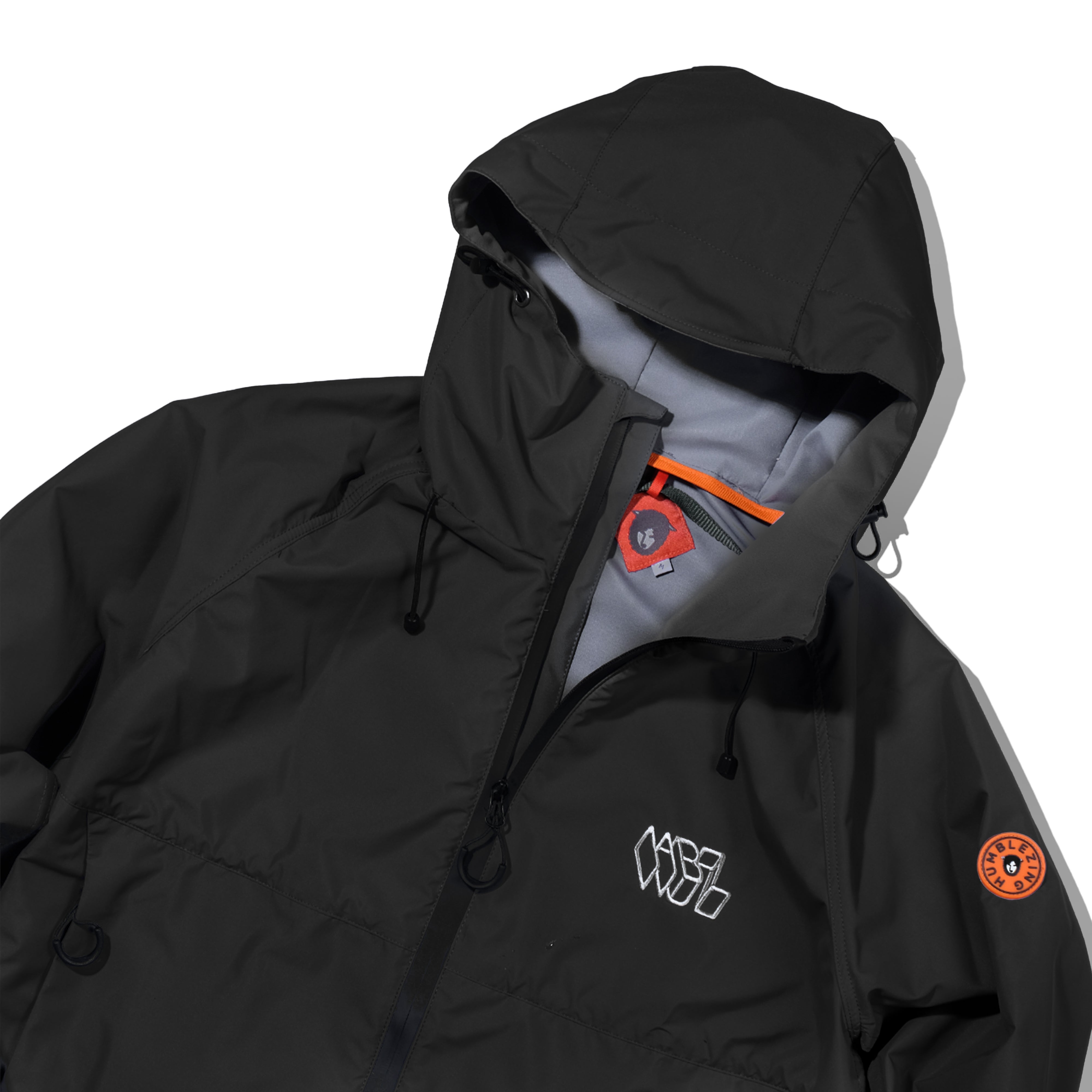 Yari 3L Black Technical Jacket