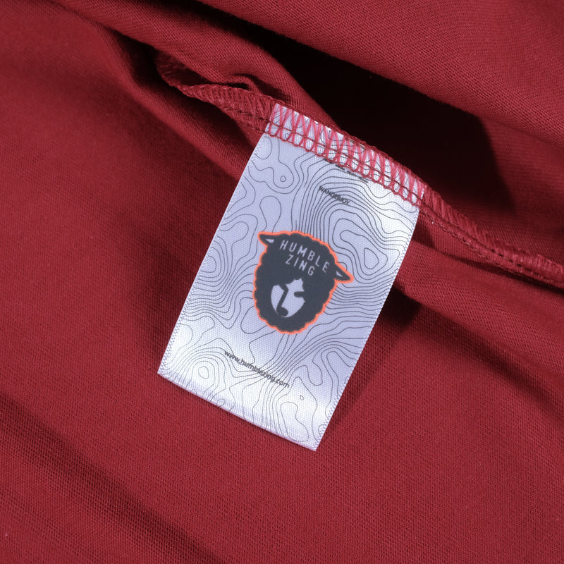 Roots Oversized T-shirt Wine