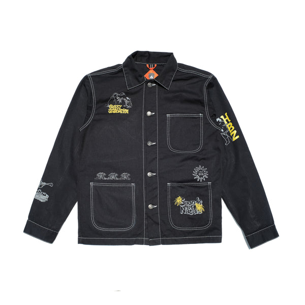 Nomade Coverall Jacket Black