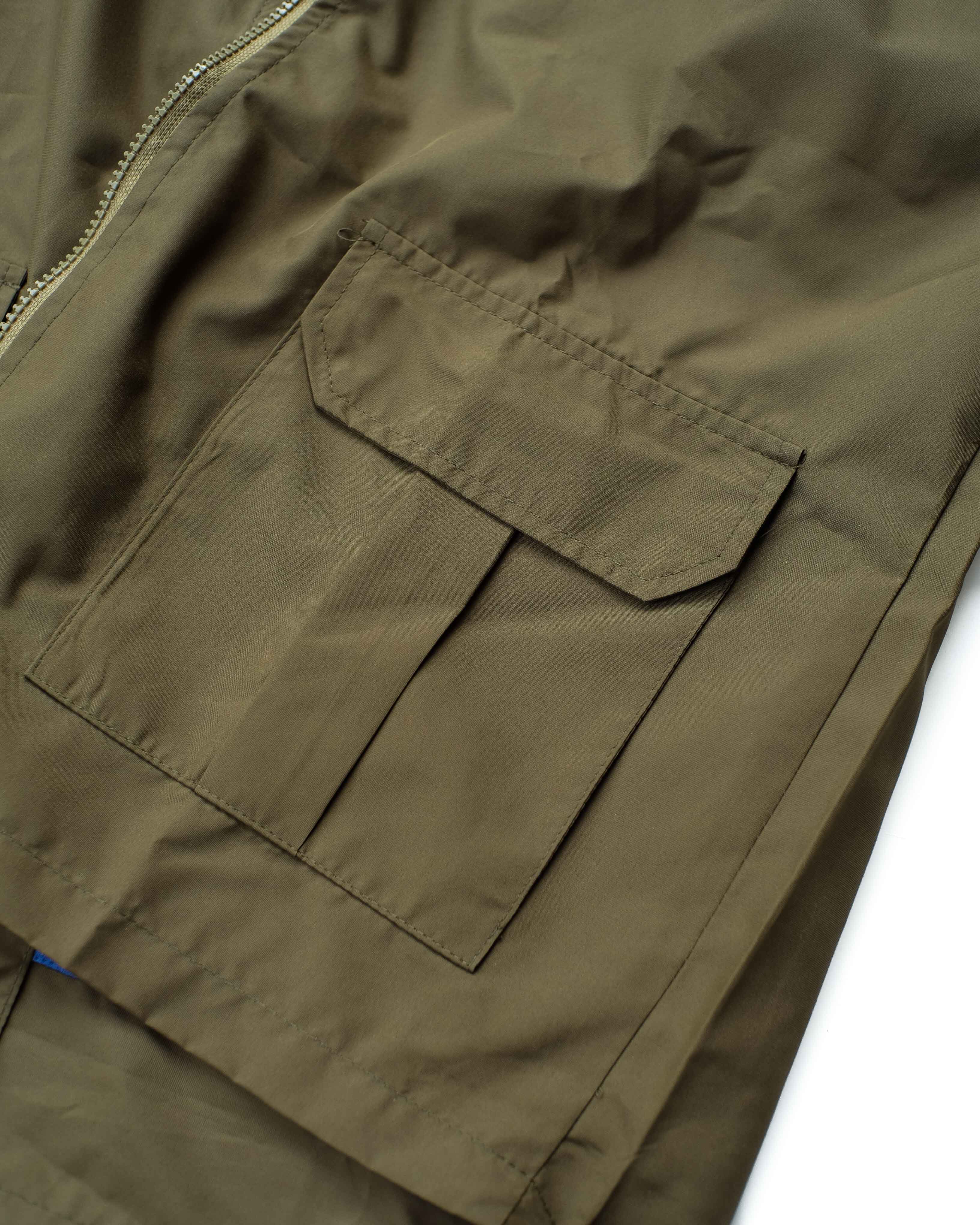 Komeru Olive Taslan Jacket