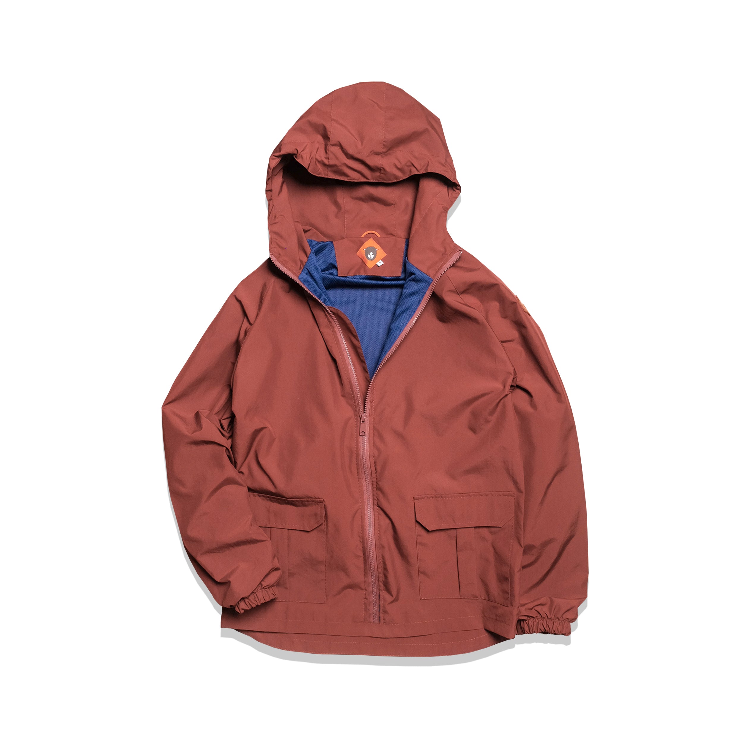 Komeru Deep Red Taslan Jacket