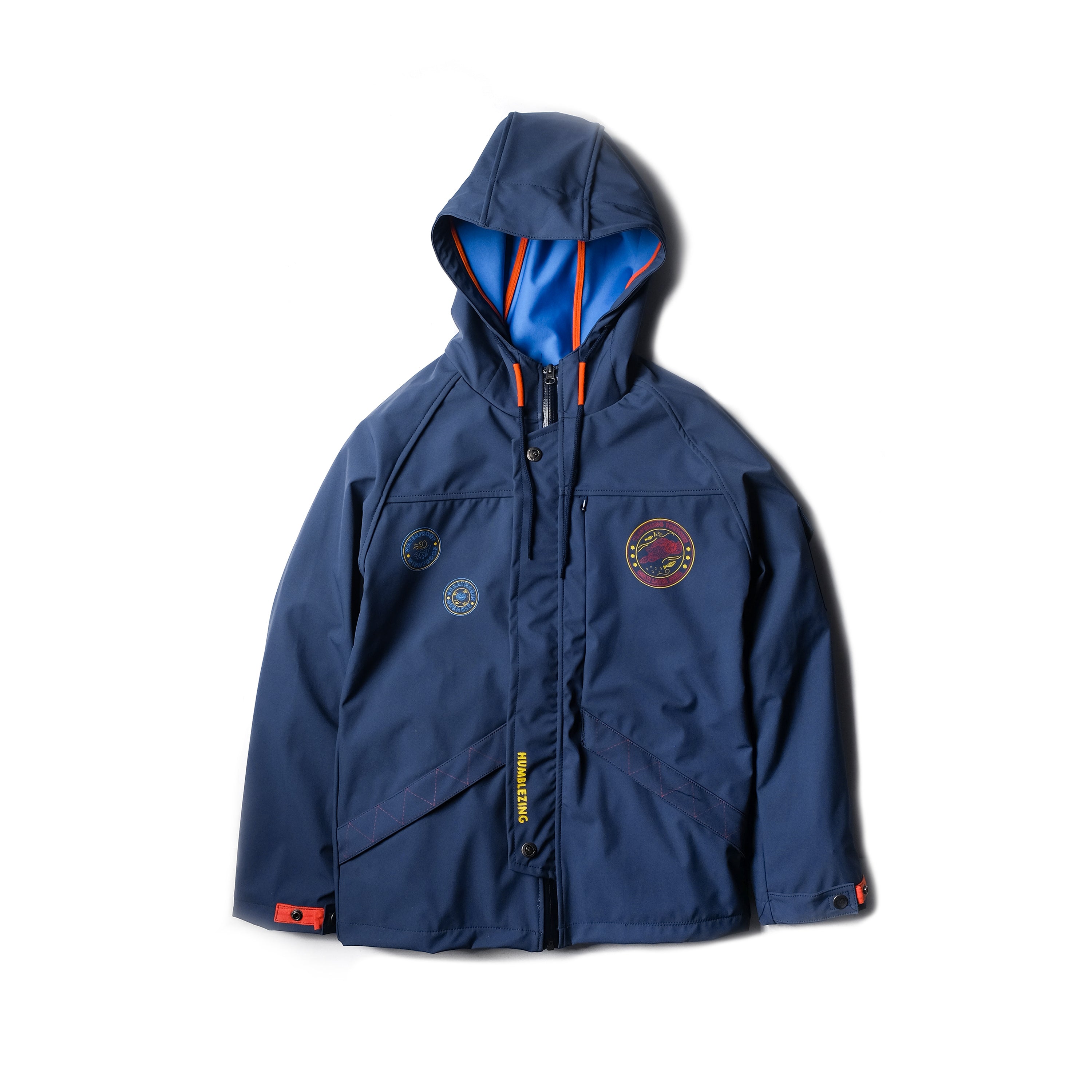 Pilgrim Navy Parka 3L Waterproof Fabric