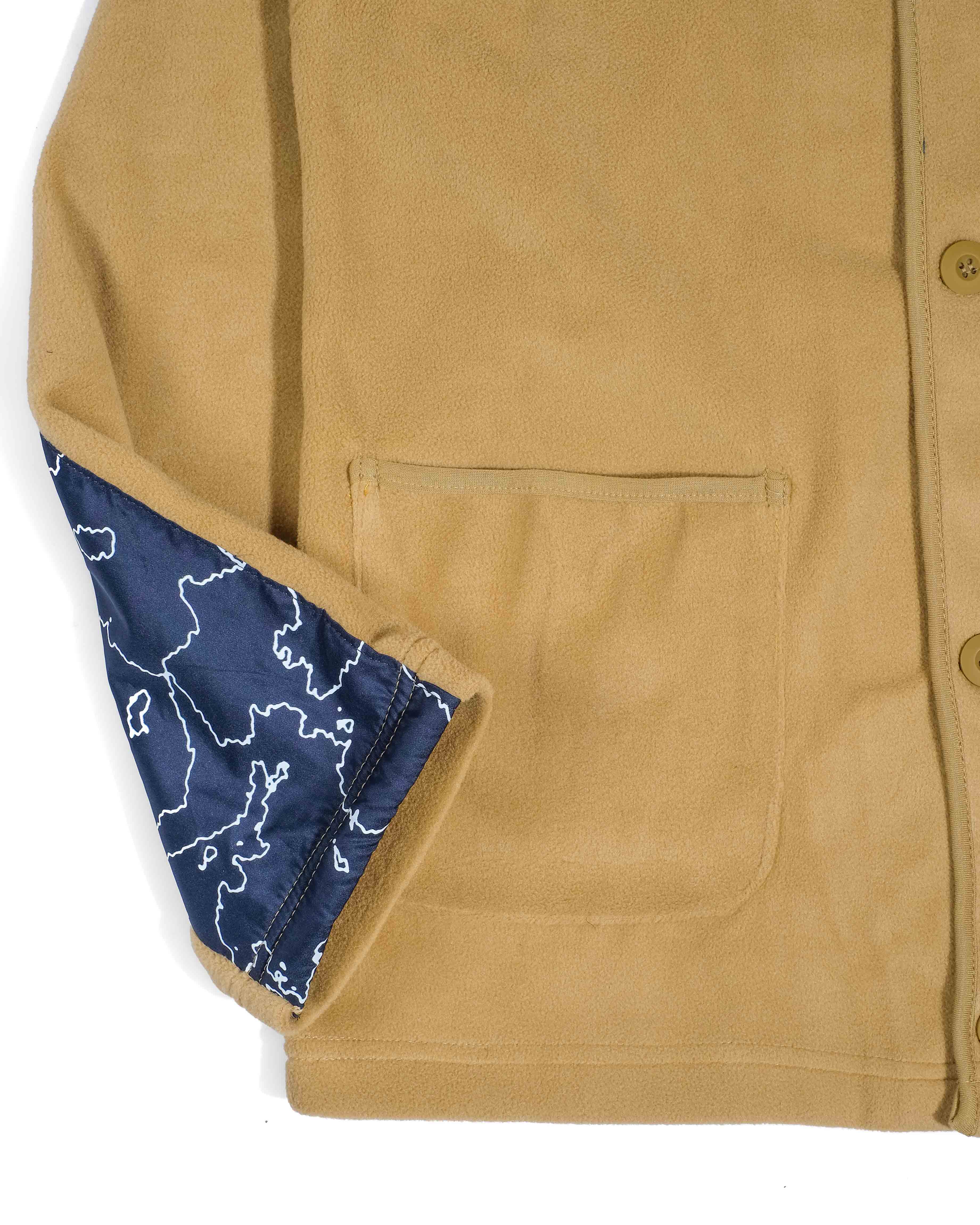 Blossom Shawl Polar Khaki
