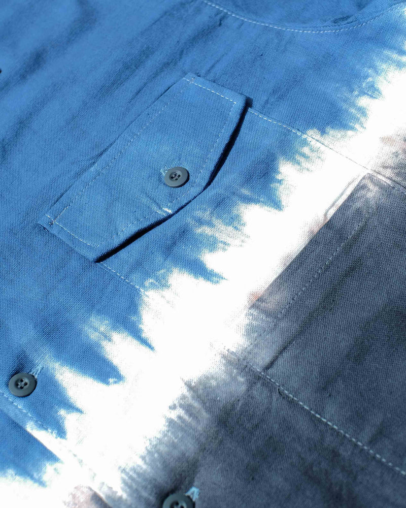Pygmy Dyed SS Shirt Aqua