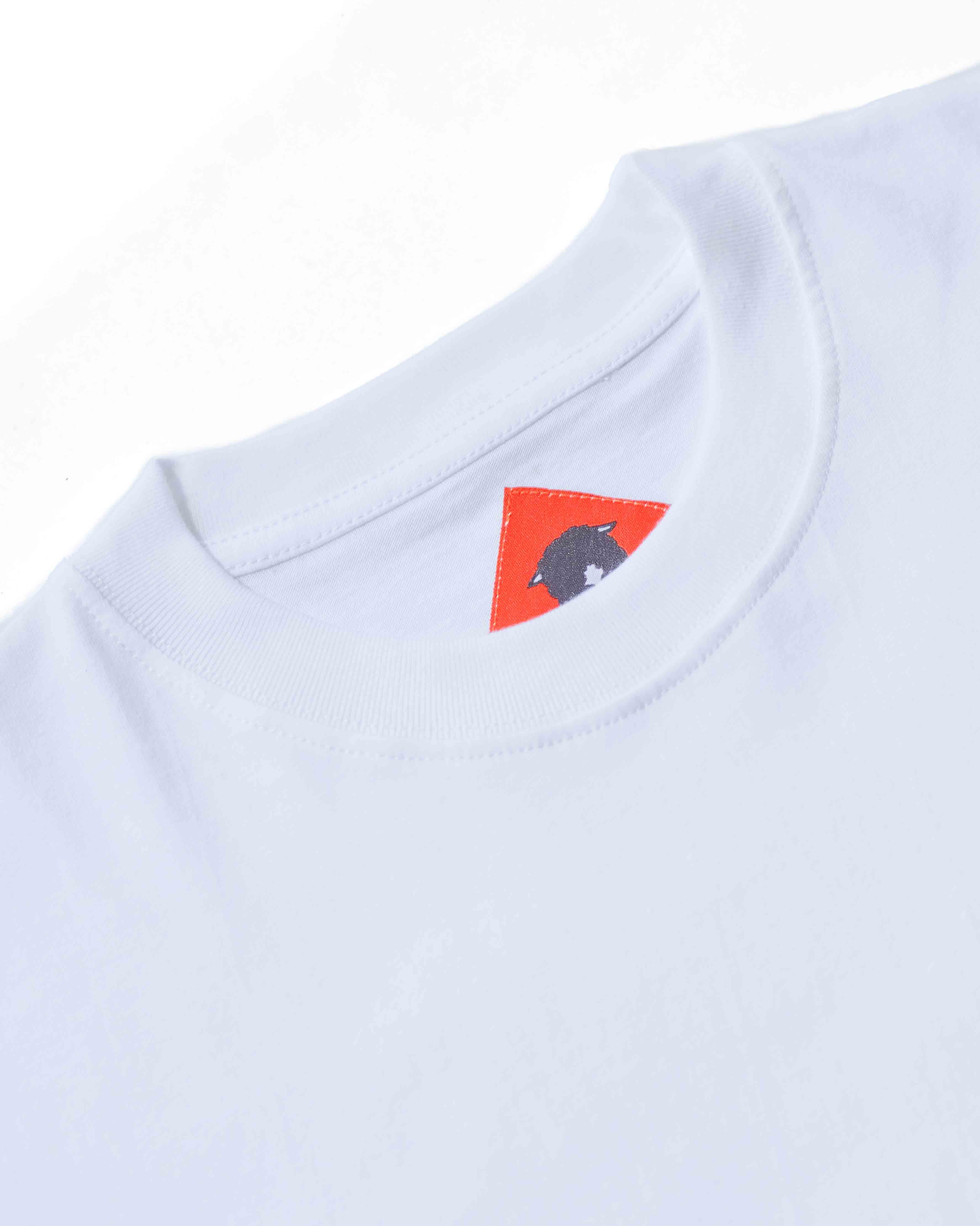 Popo Pocket Oversized T-shirt White