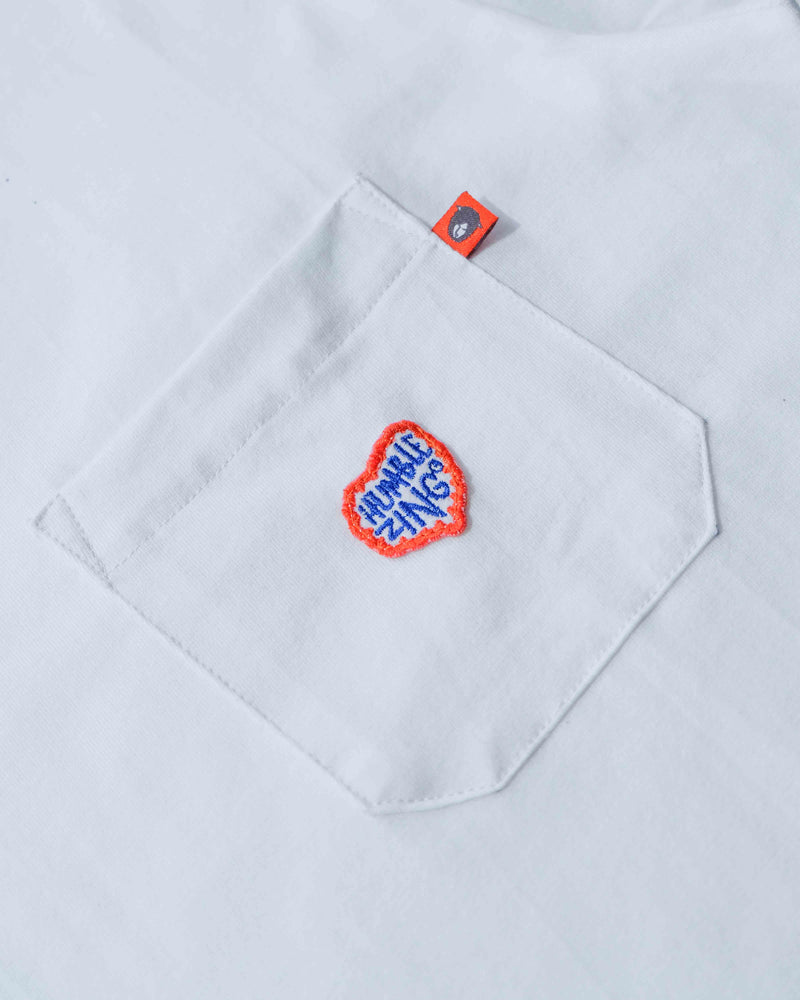 Popo Pocket Oversized T-shirt White