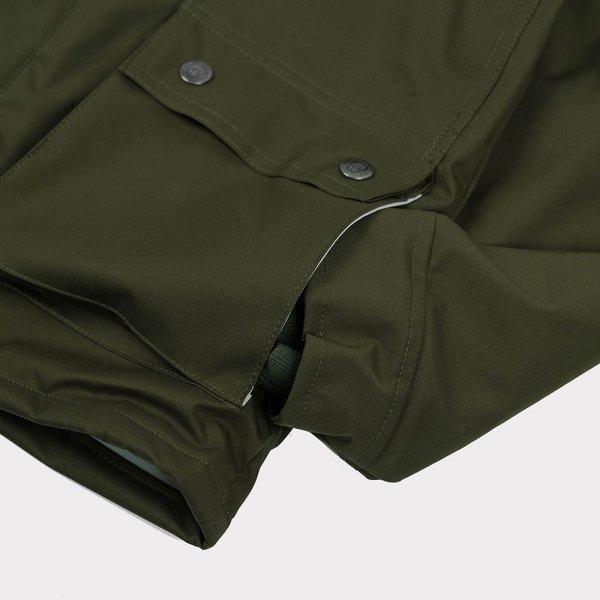 Rapunji Olive Taslan Parka