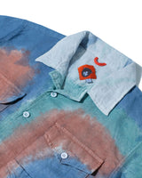 Daub Dyed Navy SS Shirt